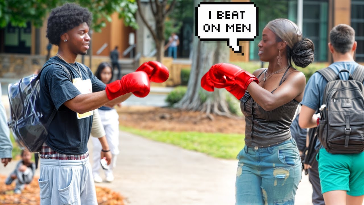 Я боксировал с девушками ради их номеров телефонов🤣🥊 ЧАСТЬ 2