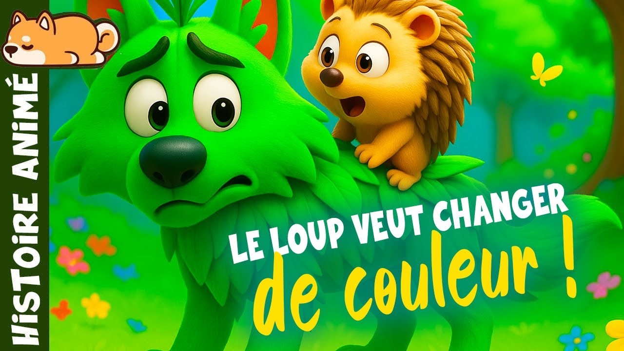 Le Loup Qui Voulait Changer de Couleur🐺 histoire pour s'endormir | Apprendre à s’aimer tel qu’on est