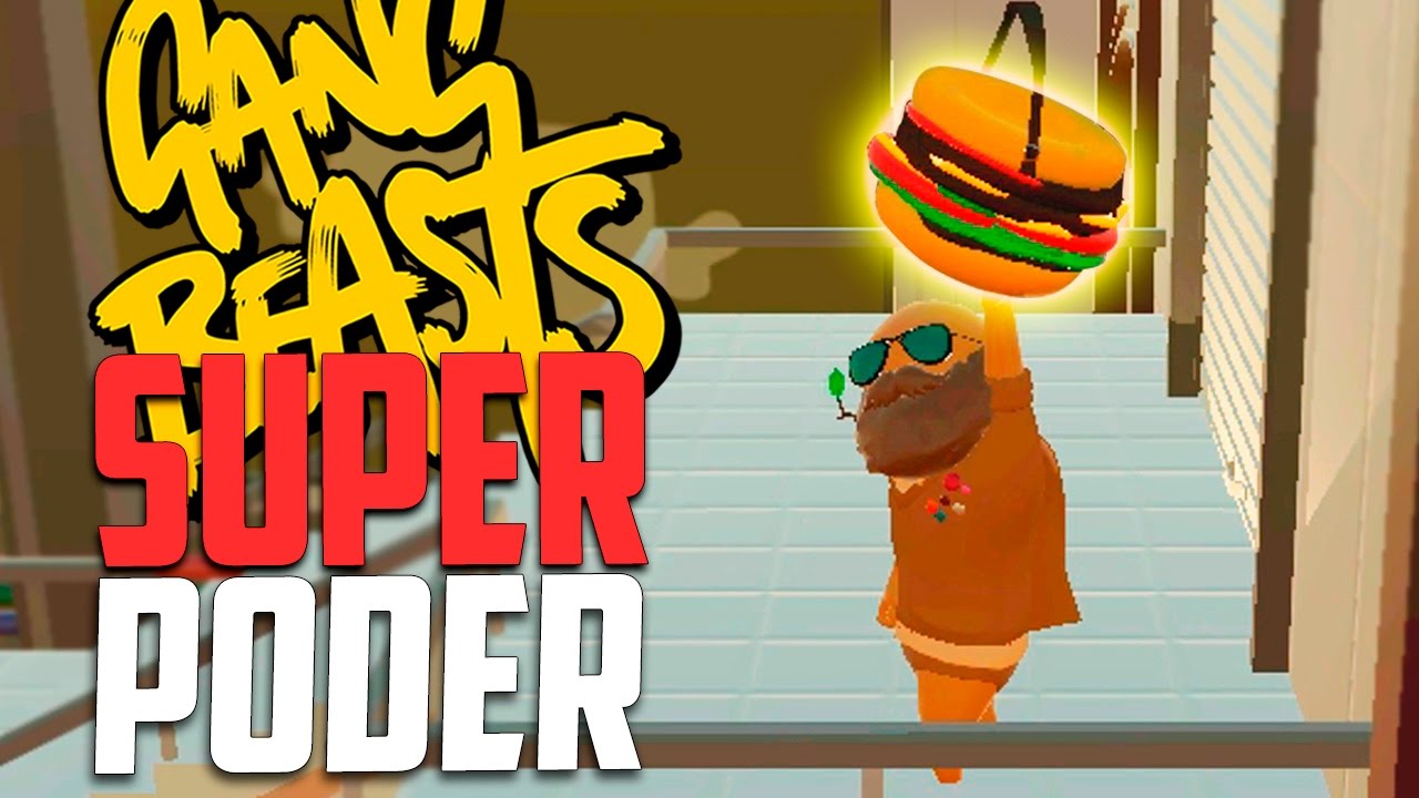 SUPER PODER!💥- Gang Beasts Online, Momentos Engraçados