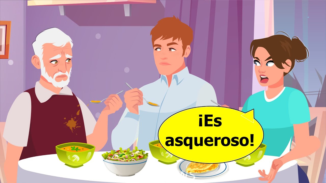 La vil nuera le hizo una cosa horrible al anciano padre de su esposo