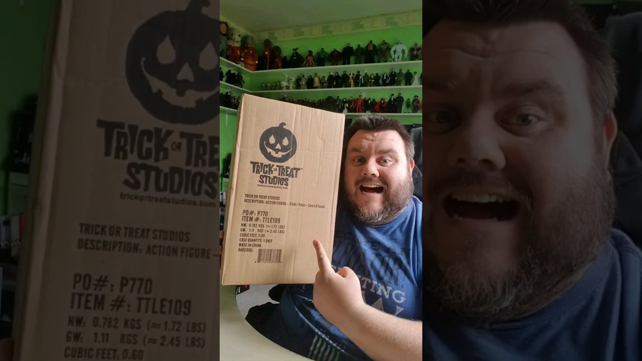 Trick Or Treat Studios Trick R Treat Sam Has Arrived!!!! #shorts