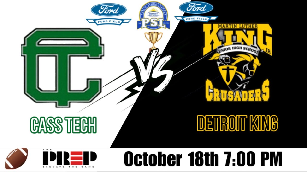Gridiron Game Day || Detroit King vs Detroit Cass Tech || Full Livestream