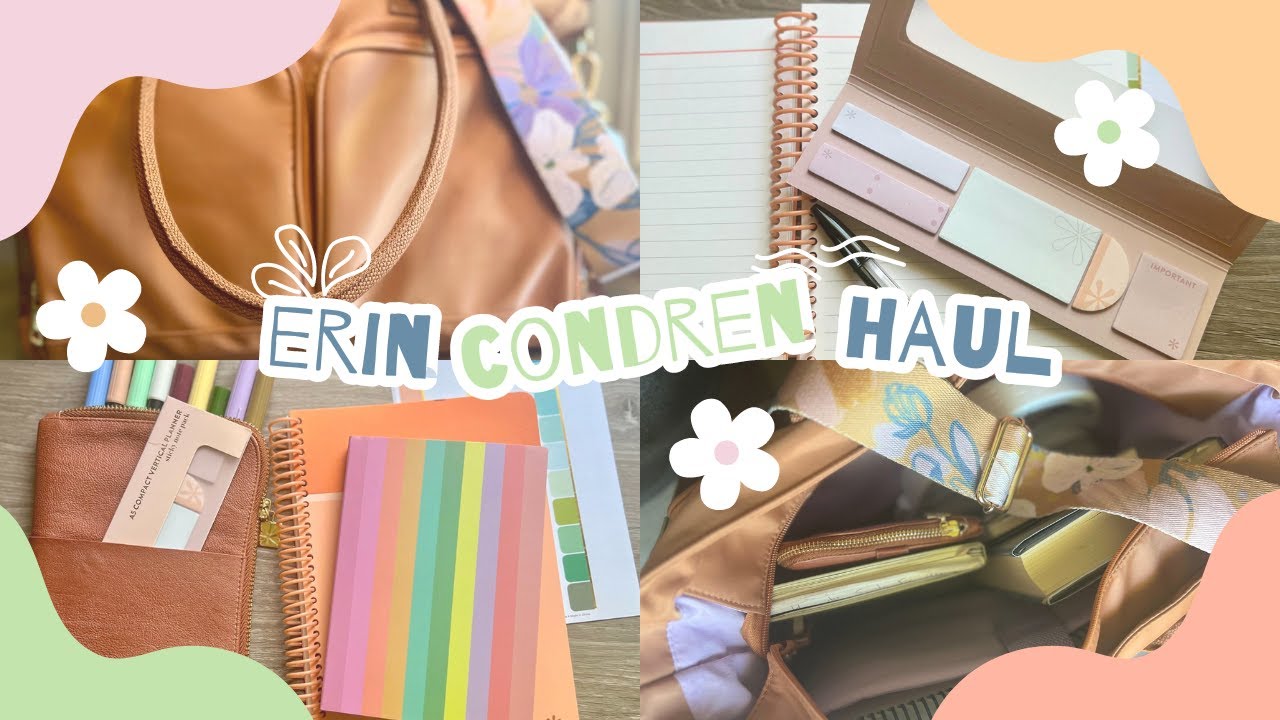 Erin Condren Haul | My first purchase