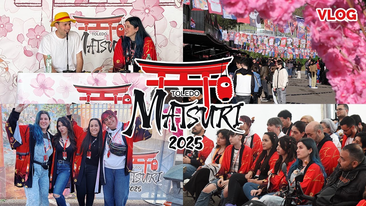 ¡ESTO HA SIDO INCREÍBLE! ⛩️ Vlog de nuestro Toledo Matsuri 2025 + Compras