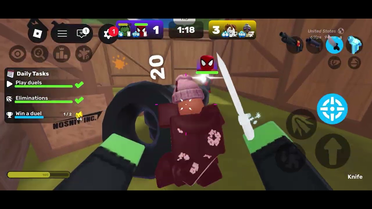 20min of rivals