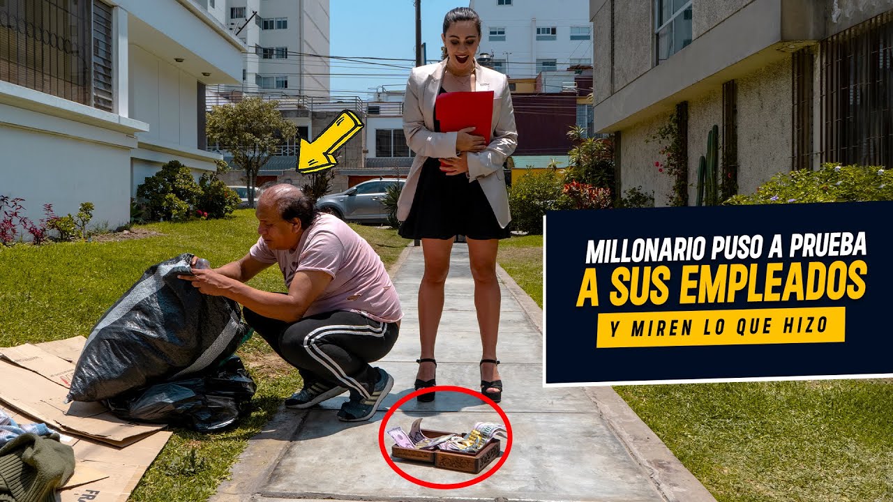 Millonario pone a prueba los Valores de sus empleados | Millonario puso a prueba a sus empleados