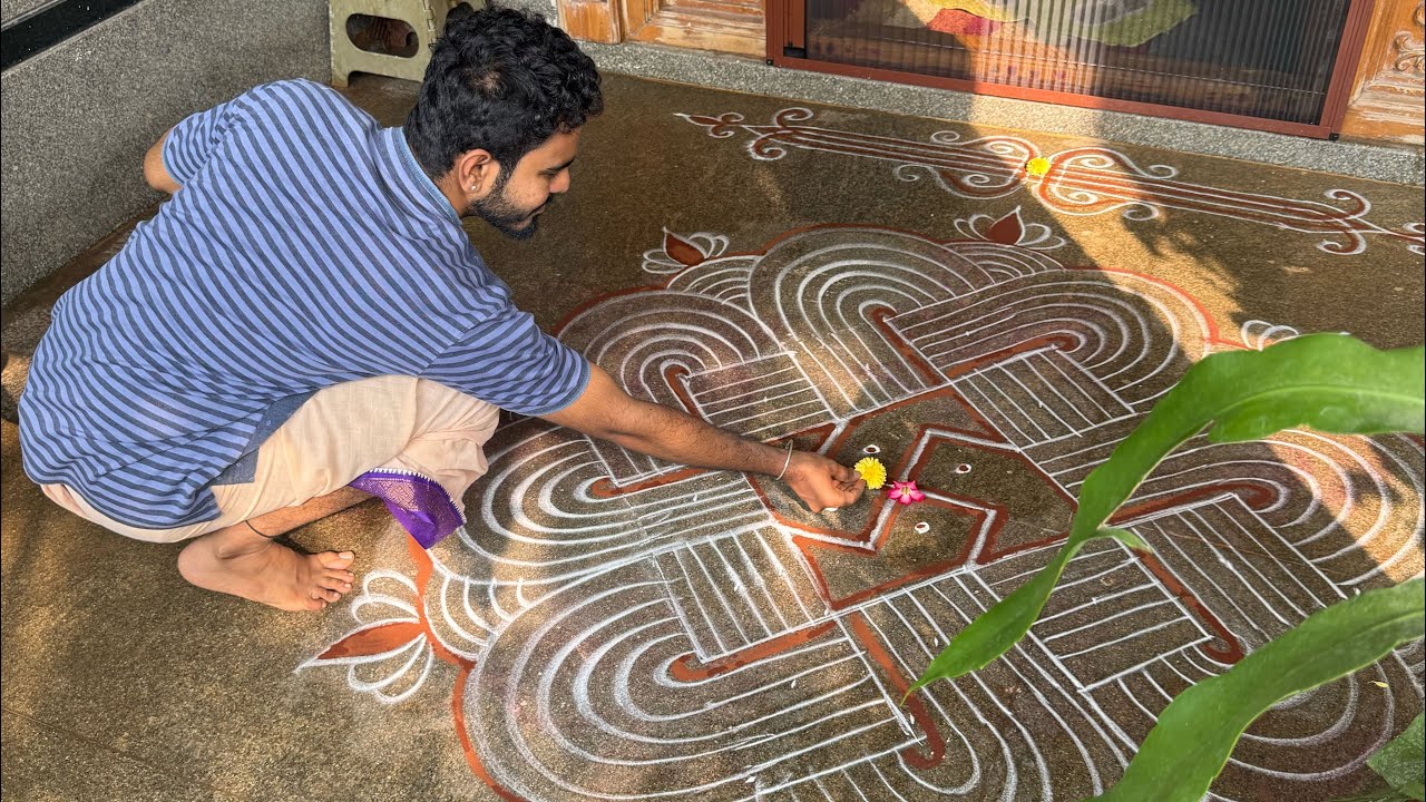 Day 21 of dhanurmasam muggulu 