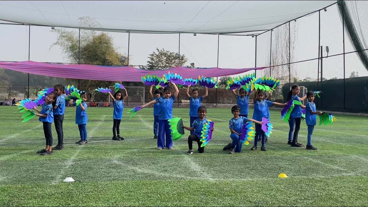Annual day Welcome Dance kindergarten kids|Sports day dance|Peacock dance|Drill dance|Ved Griha Mont