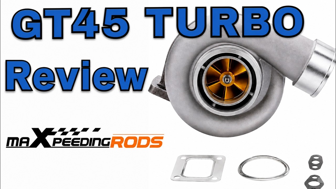 GT45 Turbo Review  Maxpeedingrods Cheap budget Turbo build