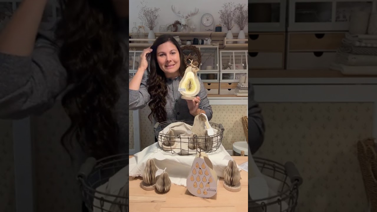 Creative Depot - Kreativität verbindet - Mittwochsspezial Birnenbox groß und fächerte Birne klein