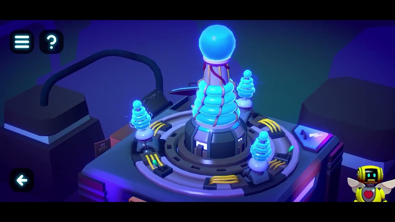 Tiny Robots Portal Escape. Volt Vault. 3 Stars Walkthrough.