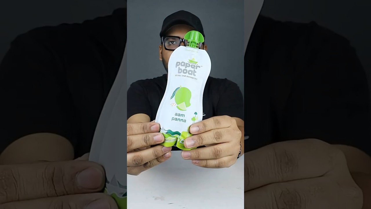 PAPER BOAT AAM PANNA FLAVOUR DRINK REVIEW | ₹20 DESI SUMMER COOLER TASTE TEST | WORTH IT?