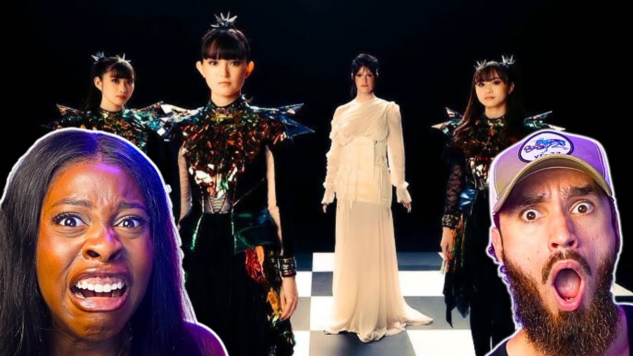 Couple Reacting to BABYMETAL - My Queen (feat. Spiritbox) (Official Music Video) 😱