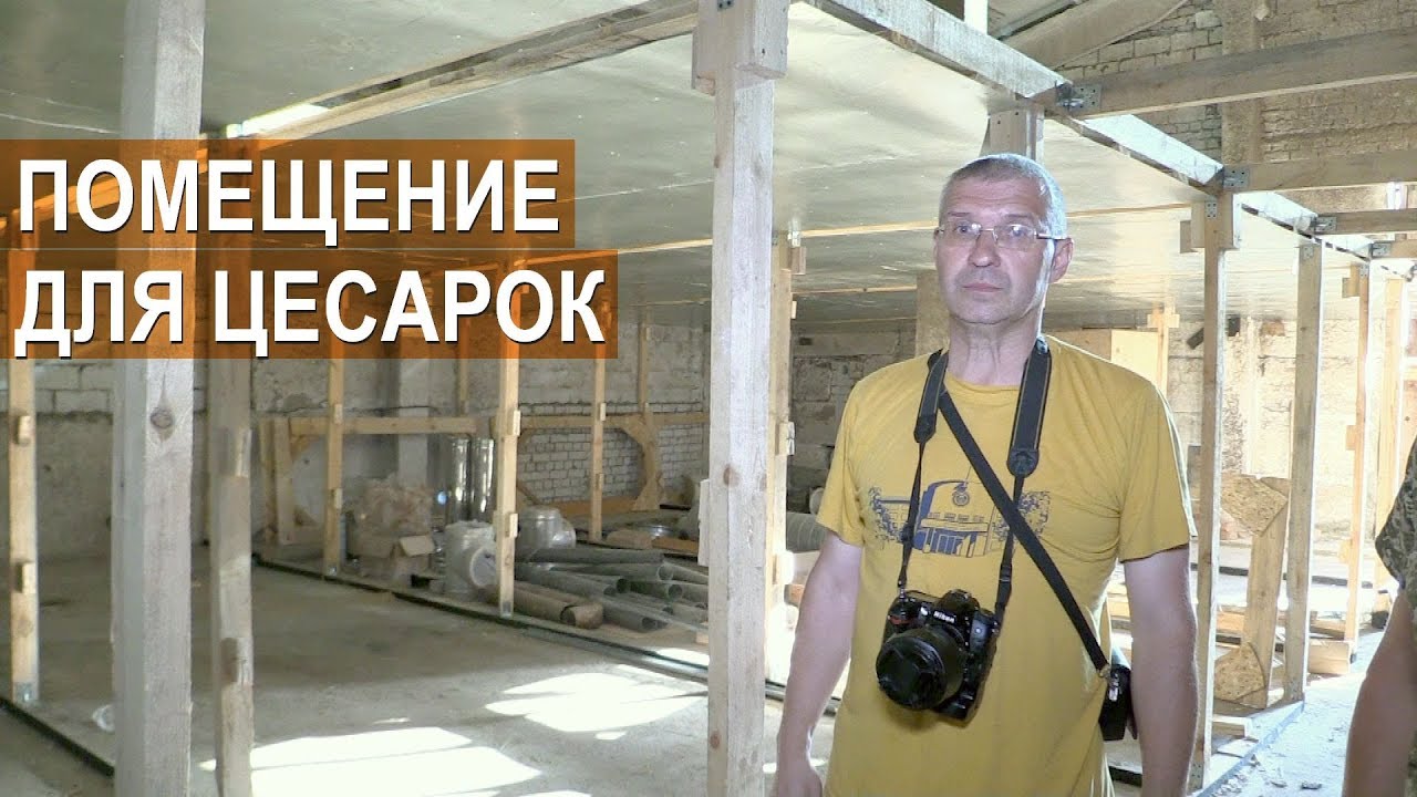 Помещение для молодняка и селекционной работы.  КФХ Кирилла Жданова