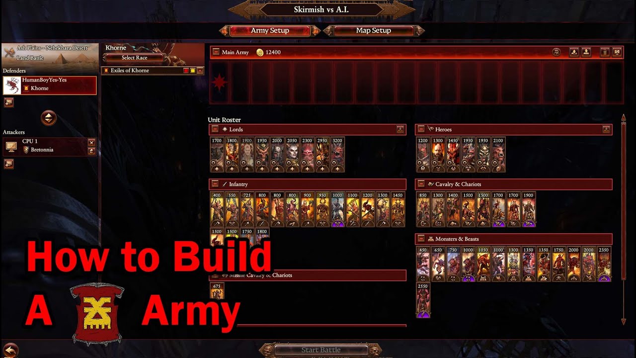Comprehensive Khorne Build Guide: Multiplayer Total War Warhammer 3