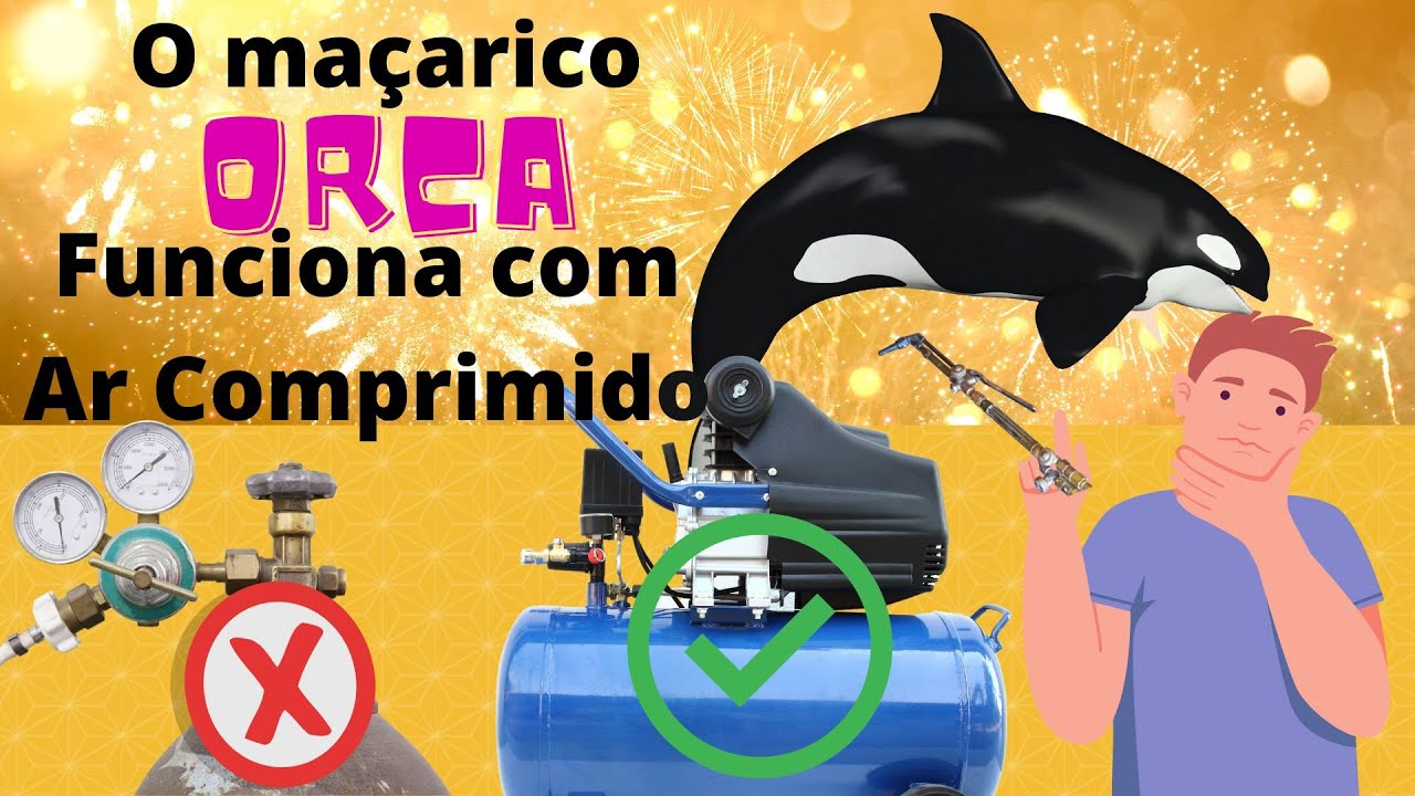 Maçarico que acende com ar comprimido - EP165