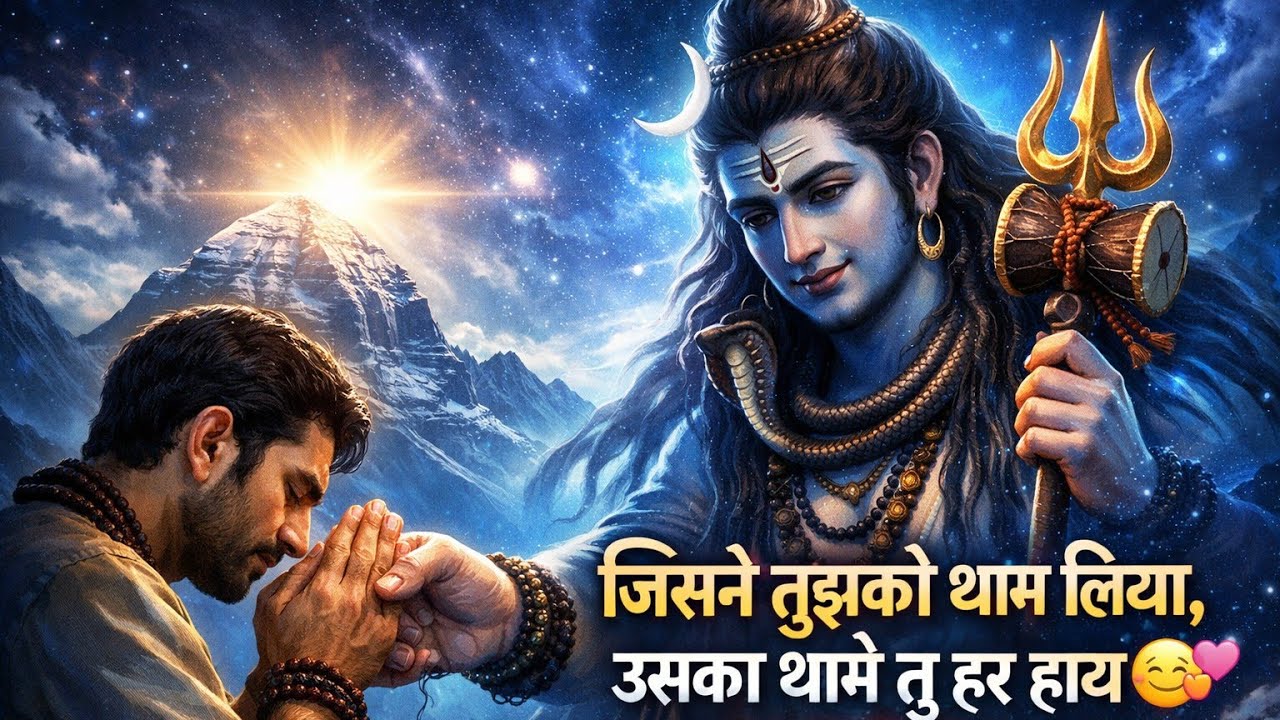 🎶🕉️ जिसने तुमको थाम लिया महादेव 🔱💖 | Mahadev Song | Bhakti Song | #bholenath #viral #shiv #song 