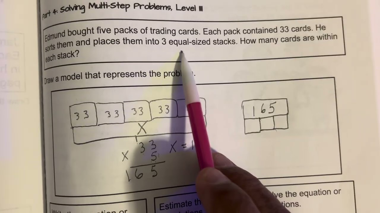 Solving Problems Using Four Operations