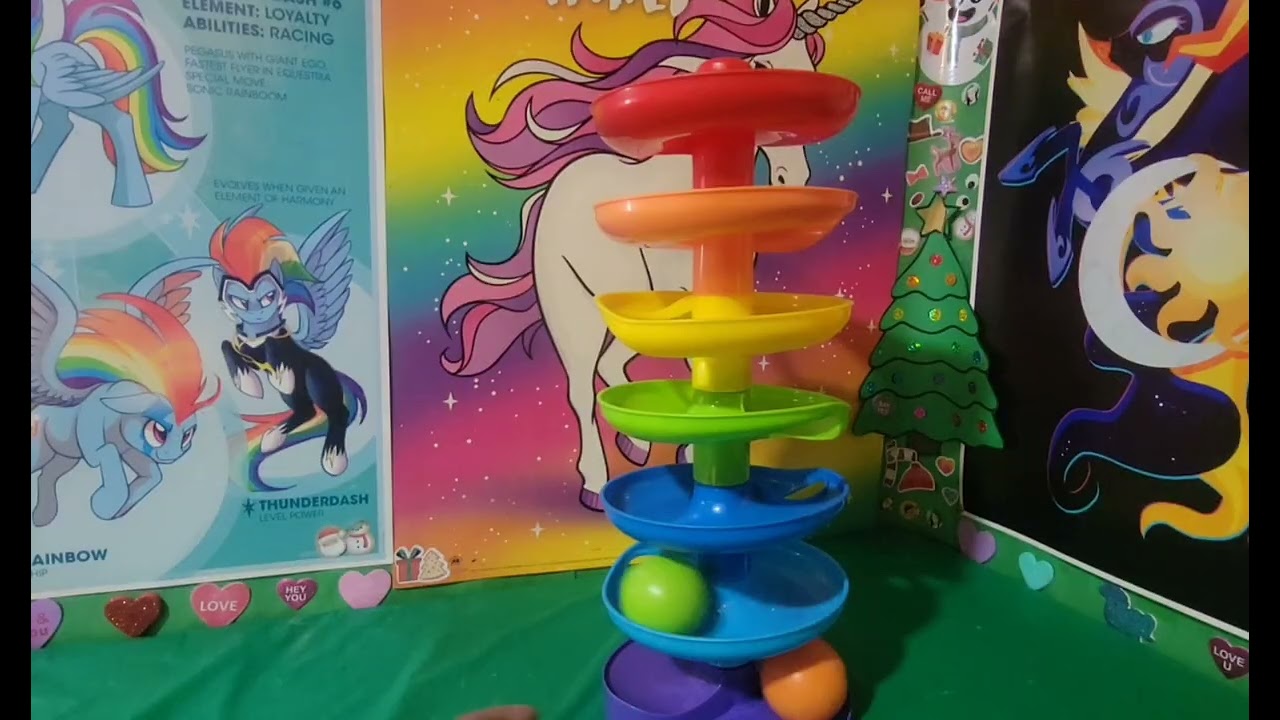 Twirly whirly rainbow ramp. @MMSun Channel 