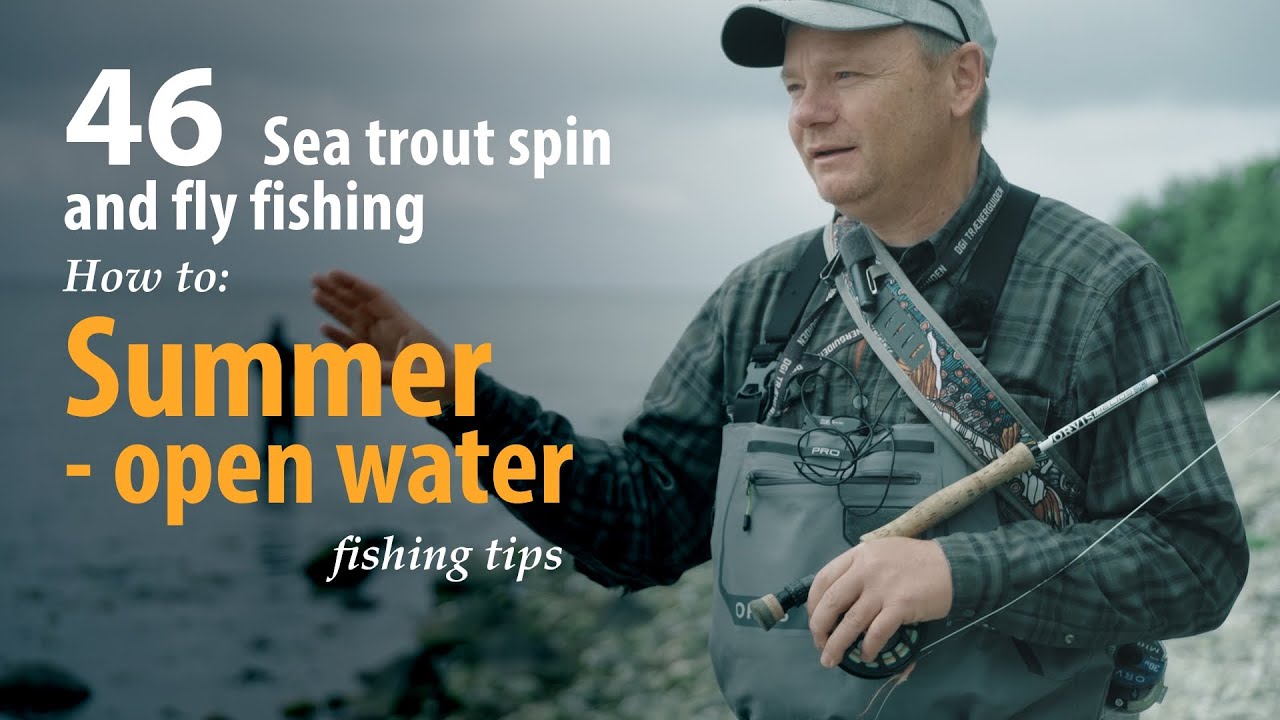 How to &bull; Sea trout - Spin and fly fishing &bull; Summer - open water &bull; fishing tips