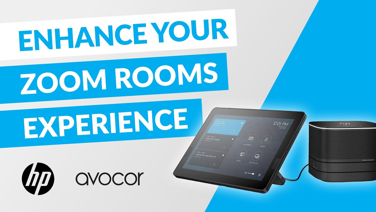 Avocor interactive display & HP collaboration PC with Zoom Rooms