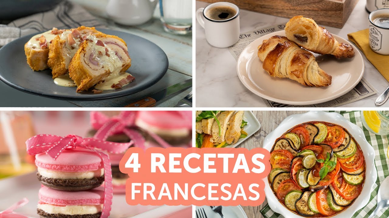 4 recetas francesas | Kiwilimón