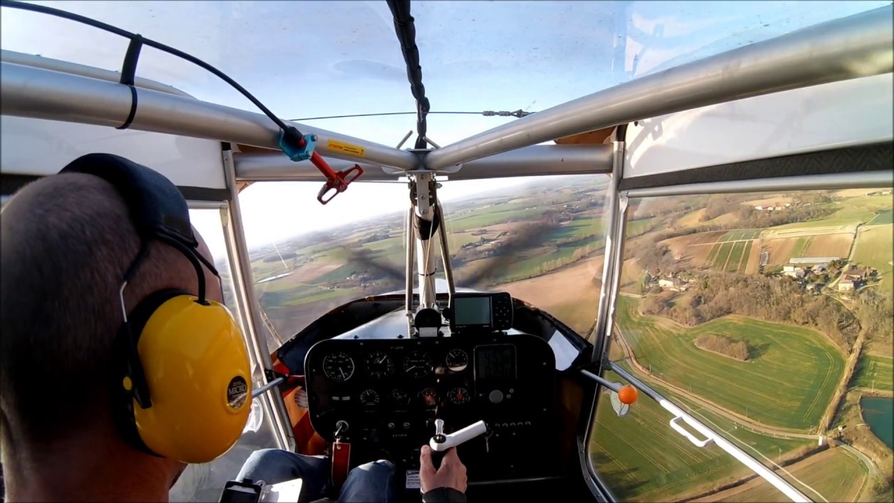 1er solo navigation ULM NYNJA