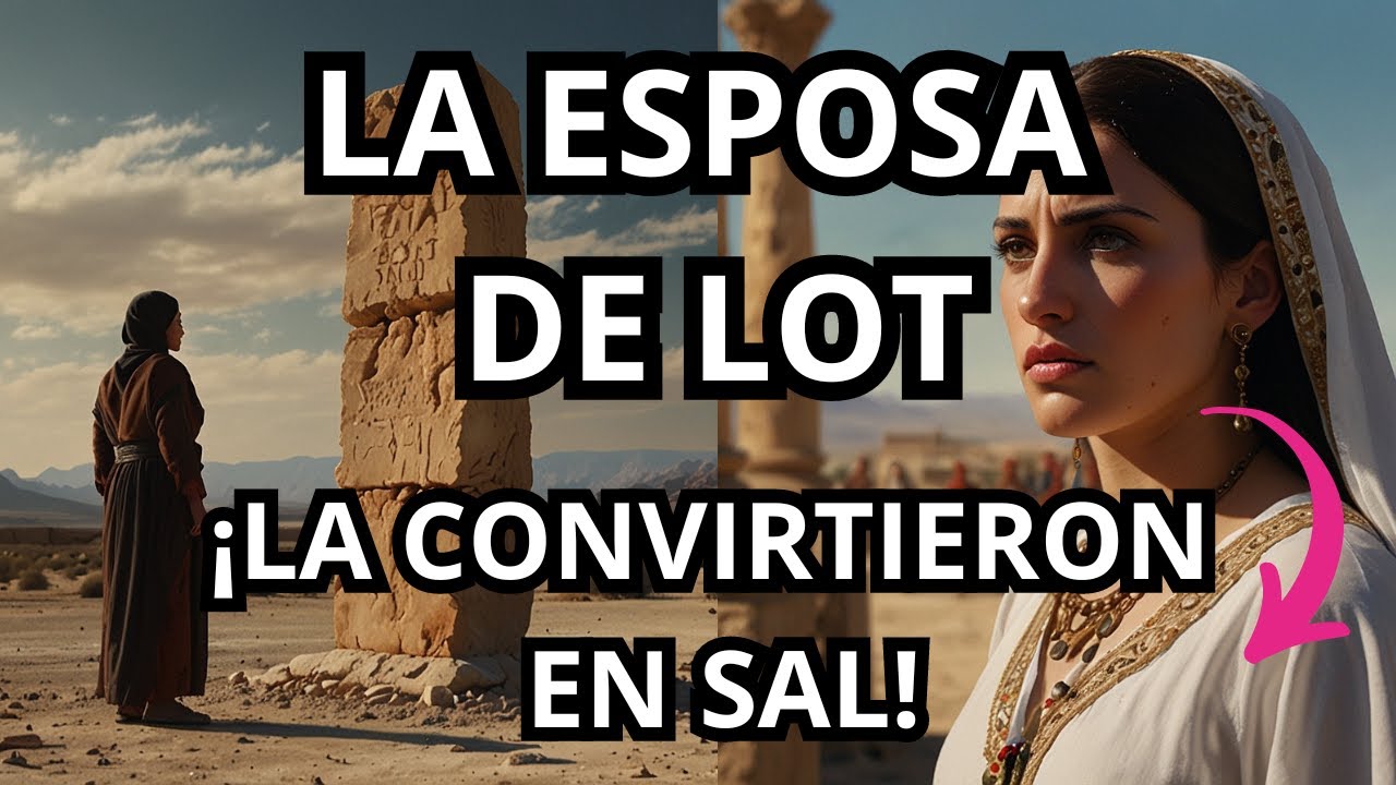 ¿Porqué la castigaron? 📜 La Esposa de Lot y el Castigo de Convertirse en Sal 🌋 Historias Bíblicas🧂