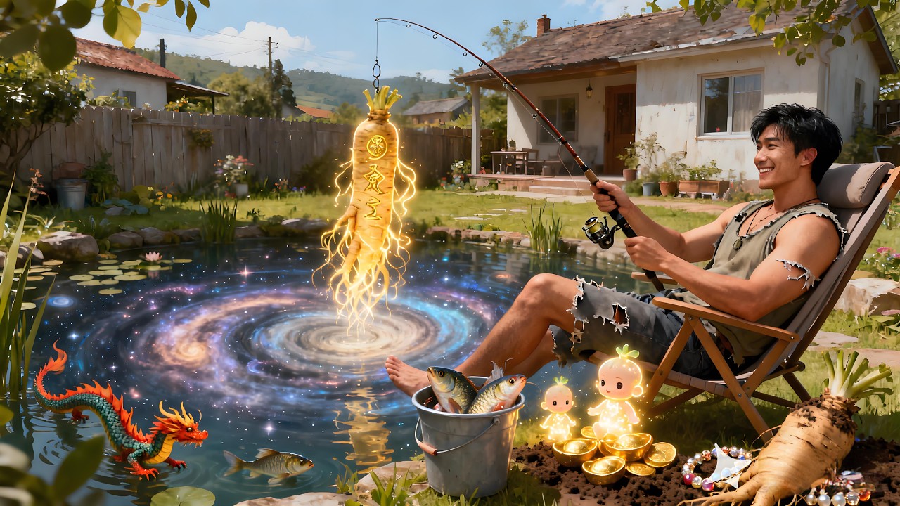 都市：我垂钓三界万物【完結】🔥千年人參隨手可得？我靠神奇魚竿發家致富