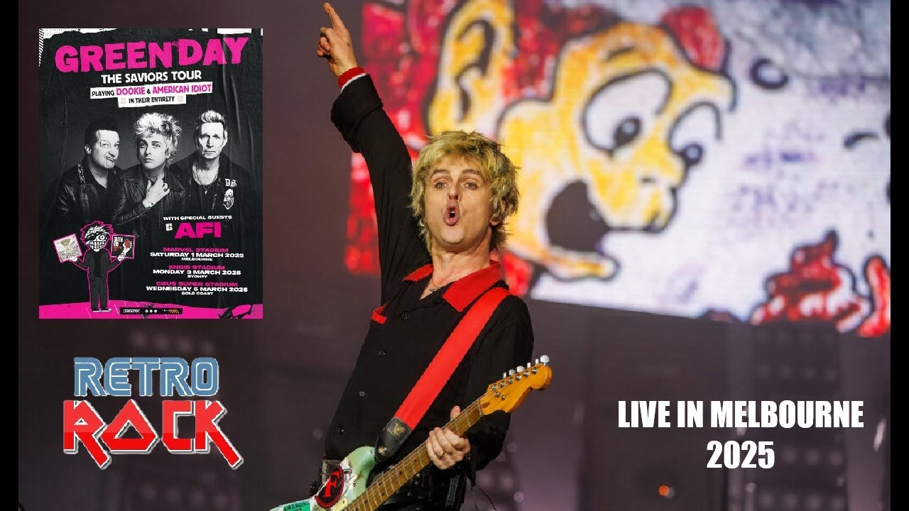 Green Day - Live In Melbourne 2025 (Full Concert Medley!) 1/3/25 - Marvel Stadium, Australia