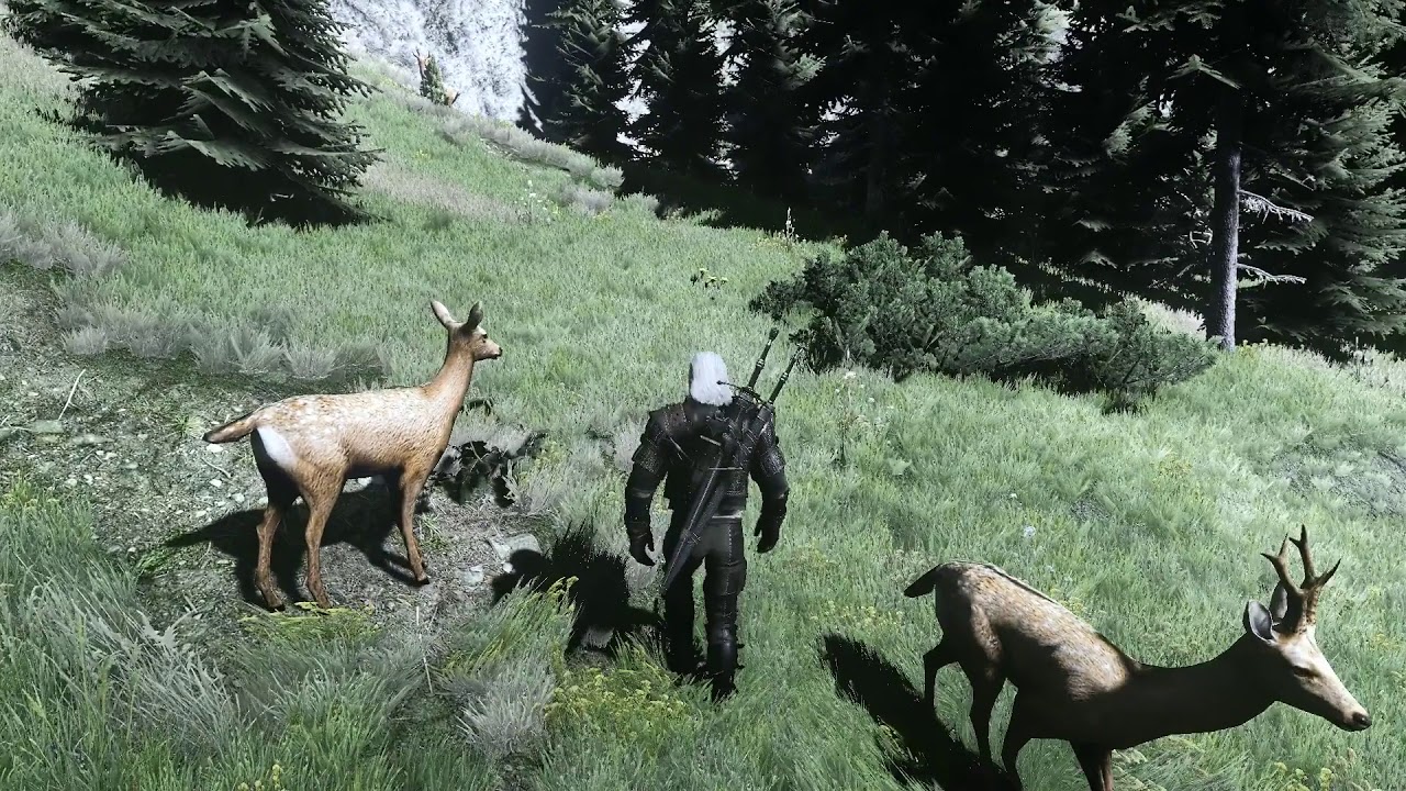 Witcher 3 with Authentic Nature Reshade