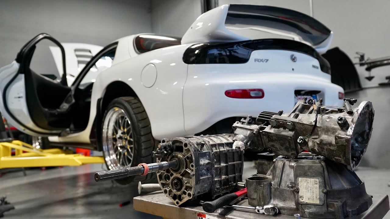 RX-7 Transmission Tear Down & Rebuild!