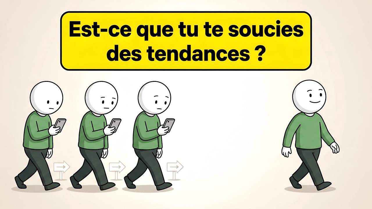 La psychologie des personnes qui ne suivent pas les tendances
