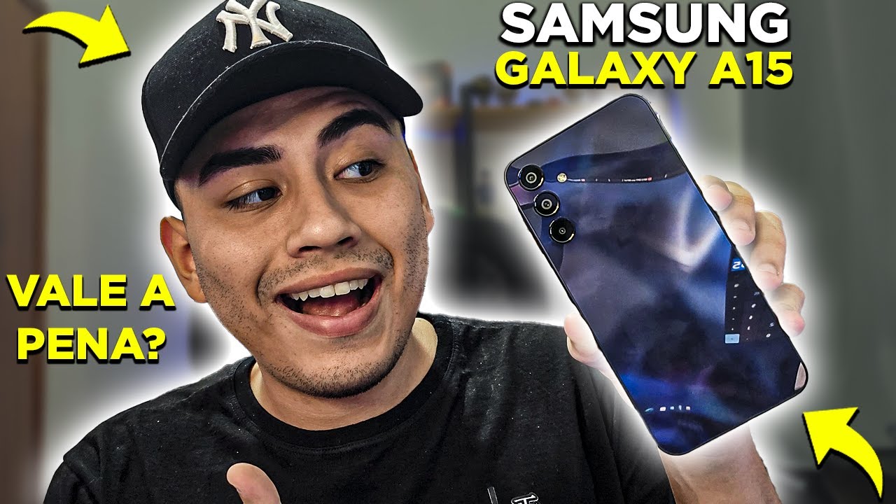 Samsung GALAXY A15 4G - UNBOXING e REVIEW! CÂMERAS, DESEMPENHO, Positivos e Negativos!