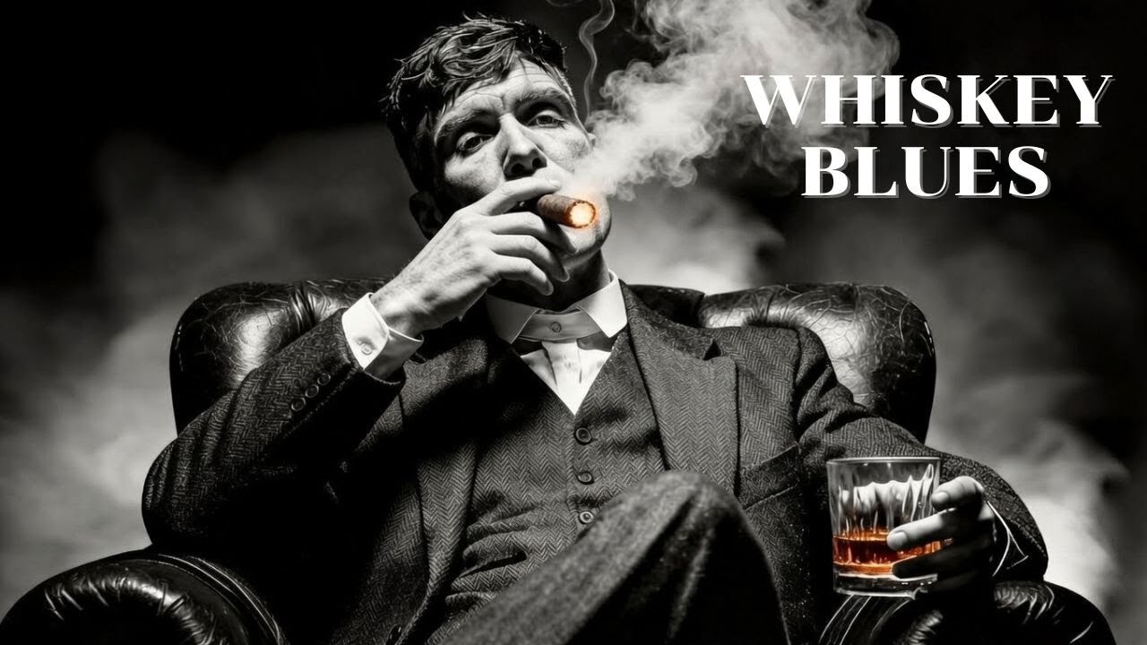 Whiskey Blues Therapy | Relaxing Guitar Blues for Stress Relief.