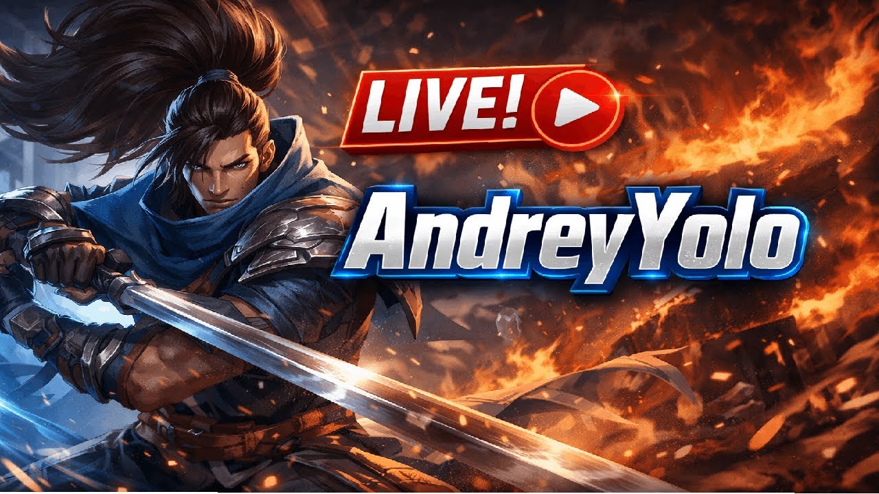 🔴FASAHIOOO,incerc sa invat Yasuo - Live - AndreyYolo