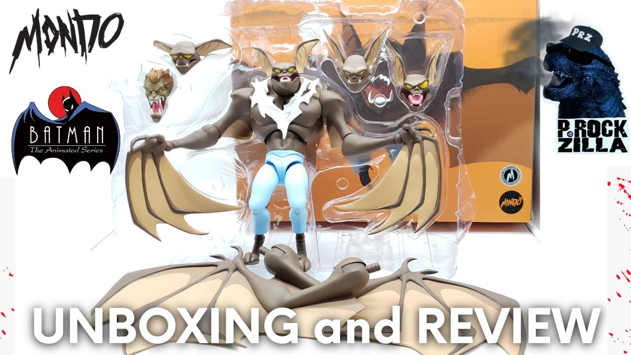 Mondo Man-Bat 1/6 Scale SDCC Exclusive Figure | Batman: The Animated Series | Unboxing & Review