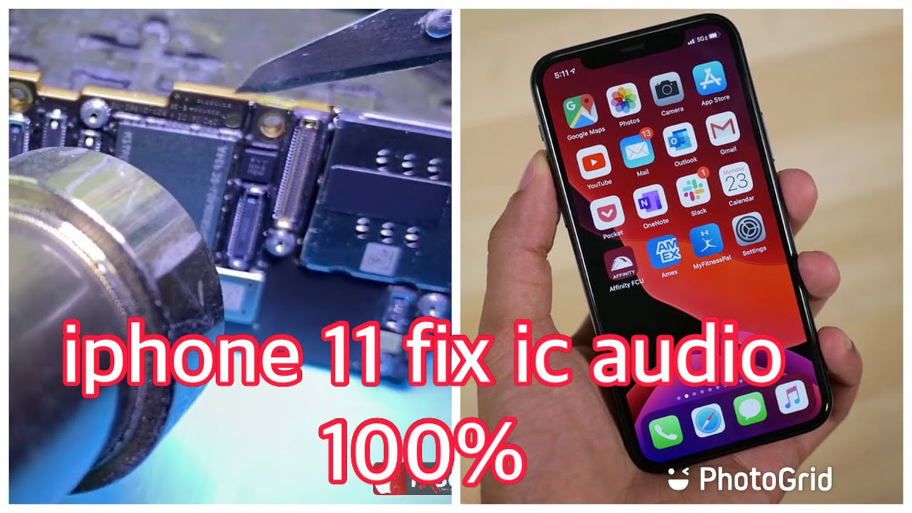 iphone 11 fix ic audio 100% | iPhone 11 bad sounds quality have been solved