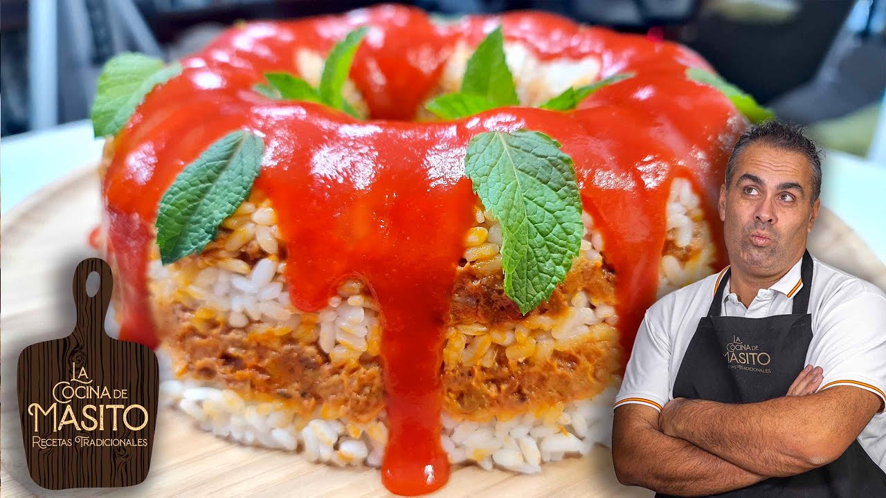 Pastel de arroz y carne picada ¡SENCILLAMENTE MARAVILLOSO!