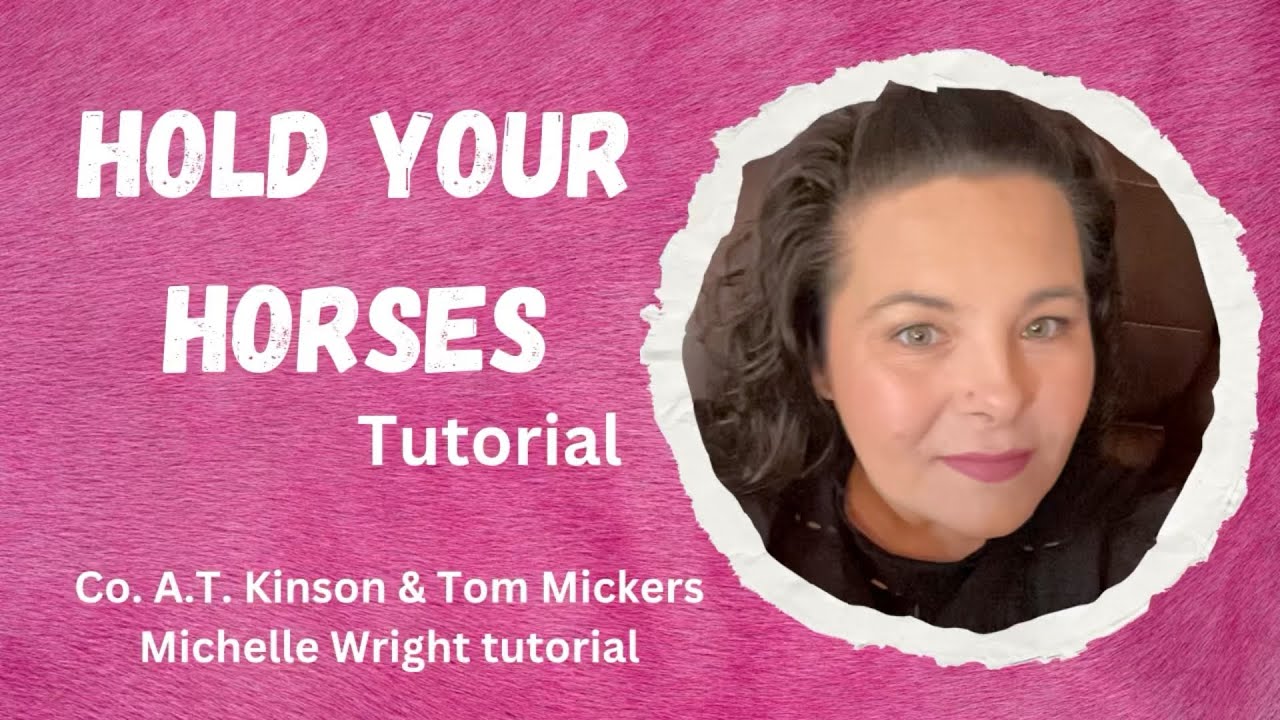 Hold your horses line dance tutorial Intermediate choreography by A.T Kinson & Tom Mickers