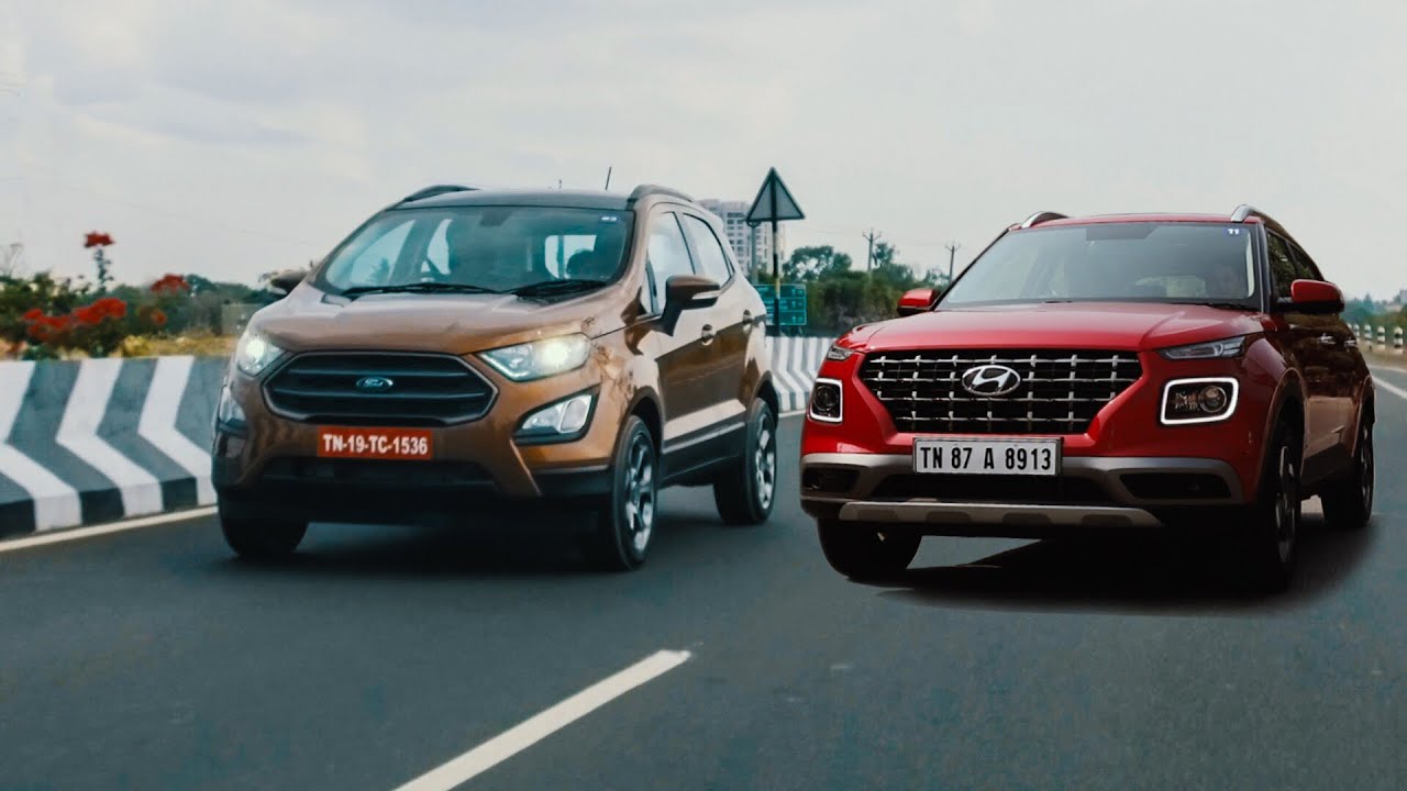 Is Hyundai Venue Better Than Ford EcoSport? | Comparison | Hindi