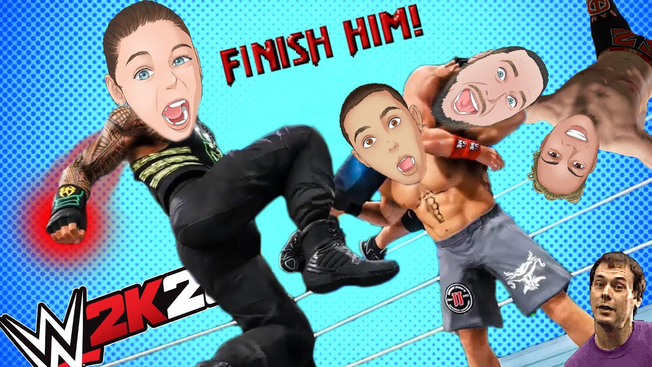 WWE Finishing Move Family Battle Royale Match in WWE 2K20!