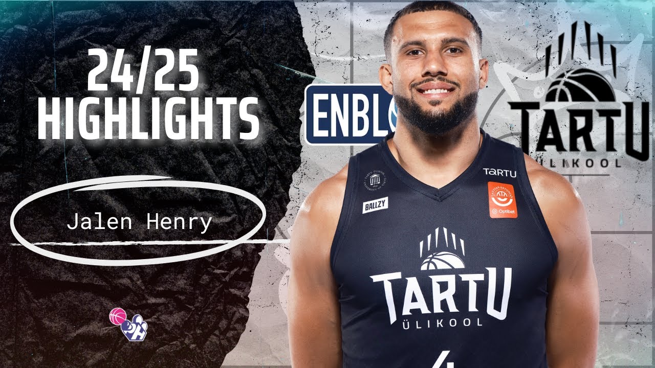 Jalen Henry Highlights 2024/25 || Lat-Est League & ENBL || BC Tartu