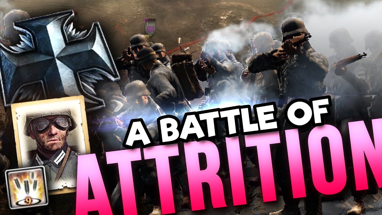 A BATTLE OF ATTRITION [2v2] [OKW] [Elst Outskirts] — Company of Heroes 2