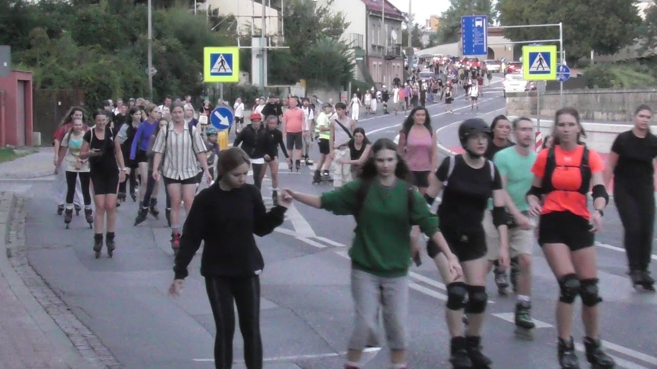 Nightskating #4/2025 - 07.VIII.2025 (Part 1) - downhill chicane (szykejn?)