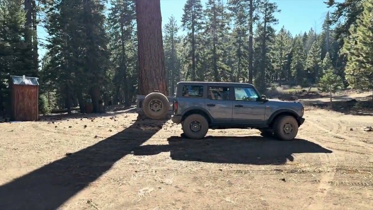 Jawbone Canyon to Lake Isabella in Ford Bronco!