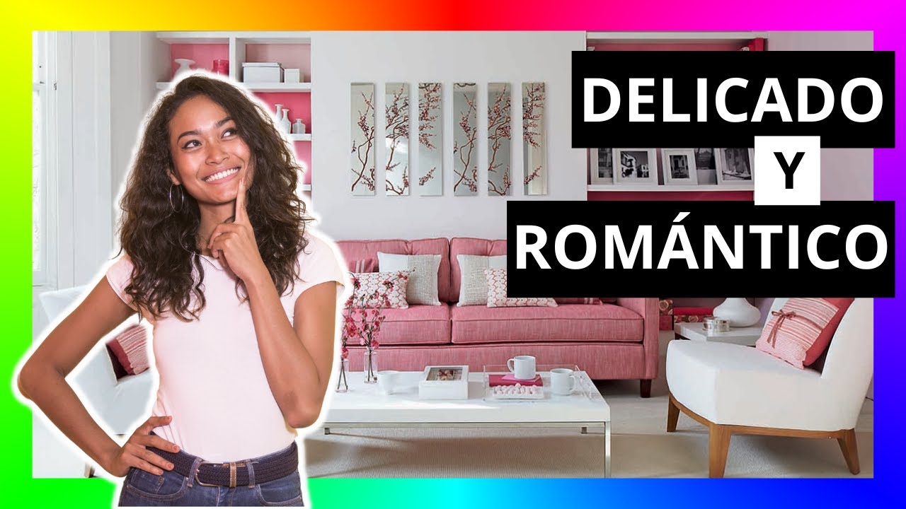 🎀 12 Tips para decorar un sal&oacute;n Rosa - Sala de estar femenina, dulce y delicada