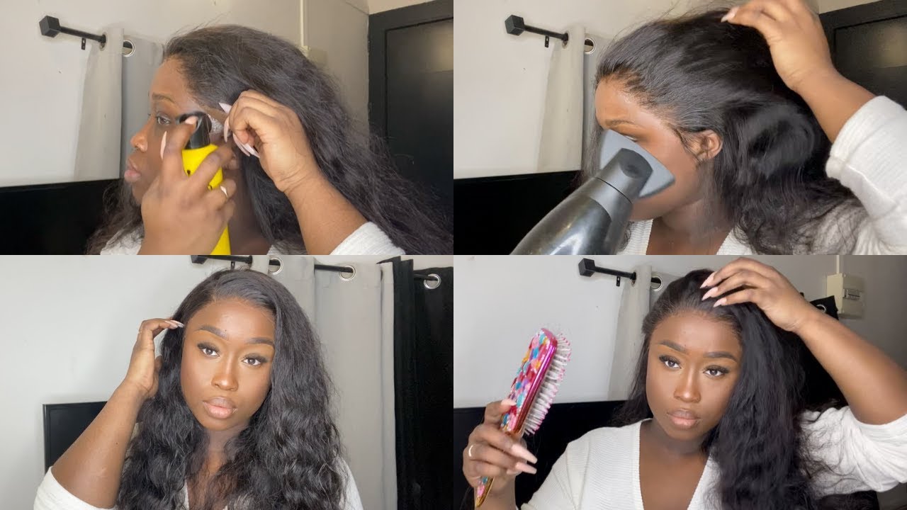 COUPER SA TULLE ET COLLER SA WIG COMME UNE PRO ft Lumiere hair