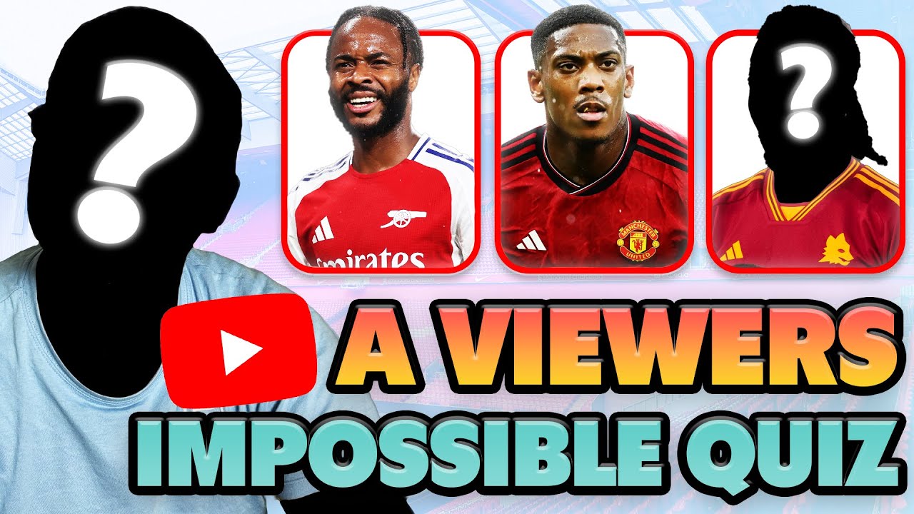 A Viewer Sent Us *THE WORLDS HARDEST FOOTBALL QUIZ* And This Is What Happened...