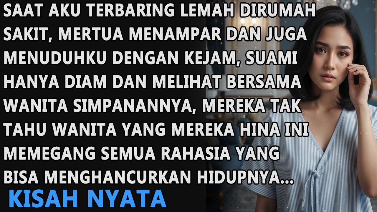 SAAT AKU TERBARING LEMAH DIRUMAH SAKIT MERTUA MENAMPAR DAN MENUDUHKU, SUAMI HANYA DIAM SAJA MELIHAT